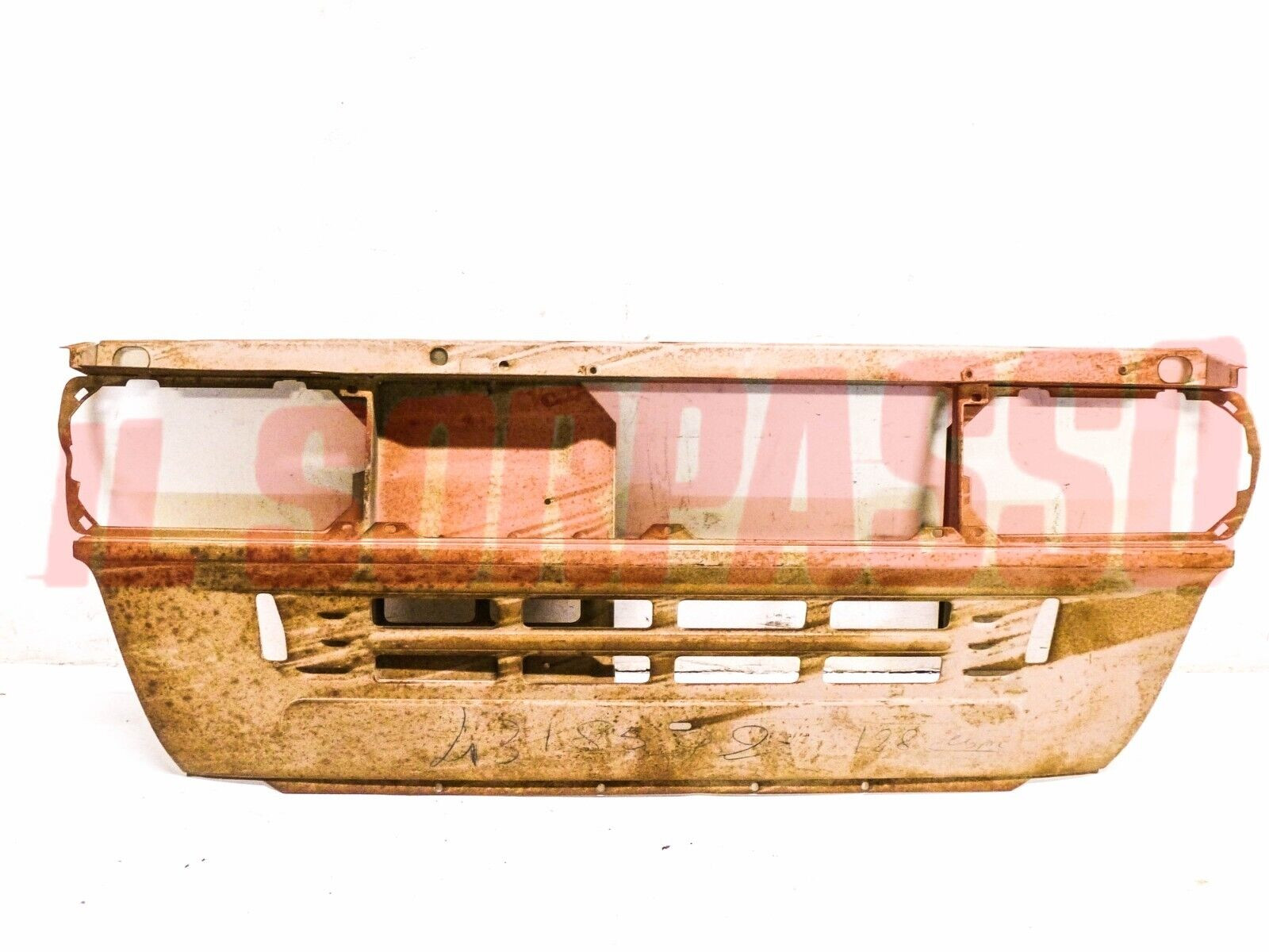 RIVESTIMENTO ANTERIORE FRONTALE CALANDRA FIAT 128 COUPE 3 P PORTE ORIGINALE