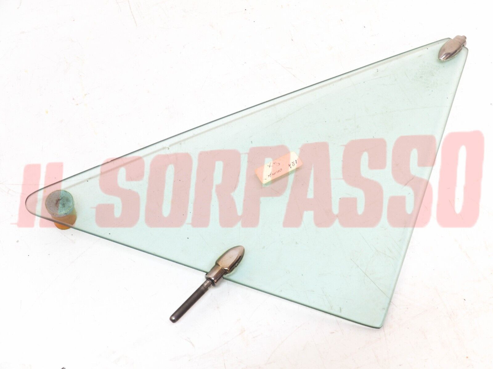 VETRO DEFLETTORE SINISTRO VERDE FIAT 124 SPORT COUPE 2 3 SERIE ORIGINALE