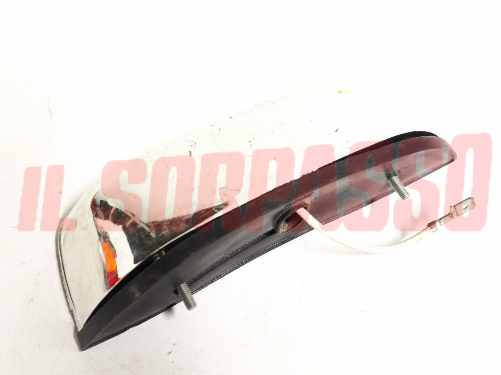 FANALINO LUCE TARGA CROMATO INNOCENTI MINI MINOR COOPER VERALUX FONDO MAGAZZINO