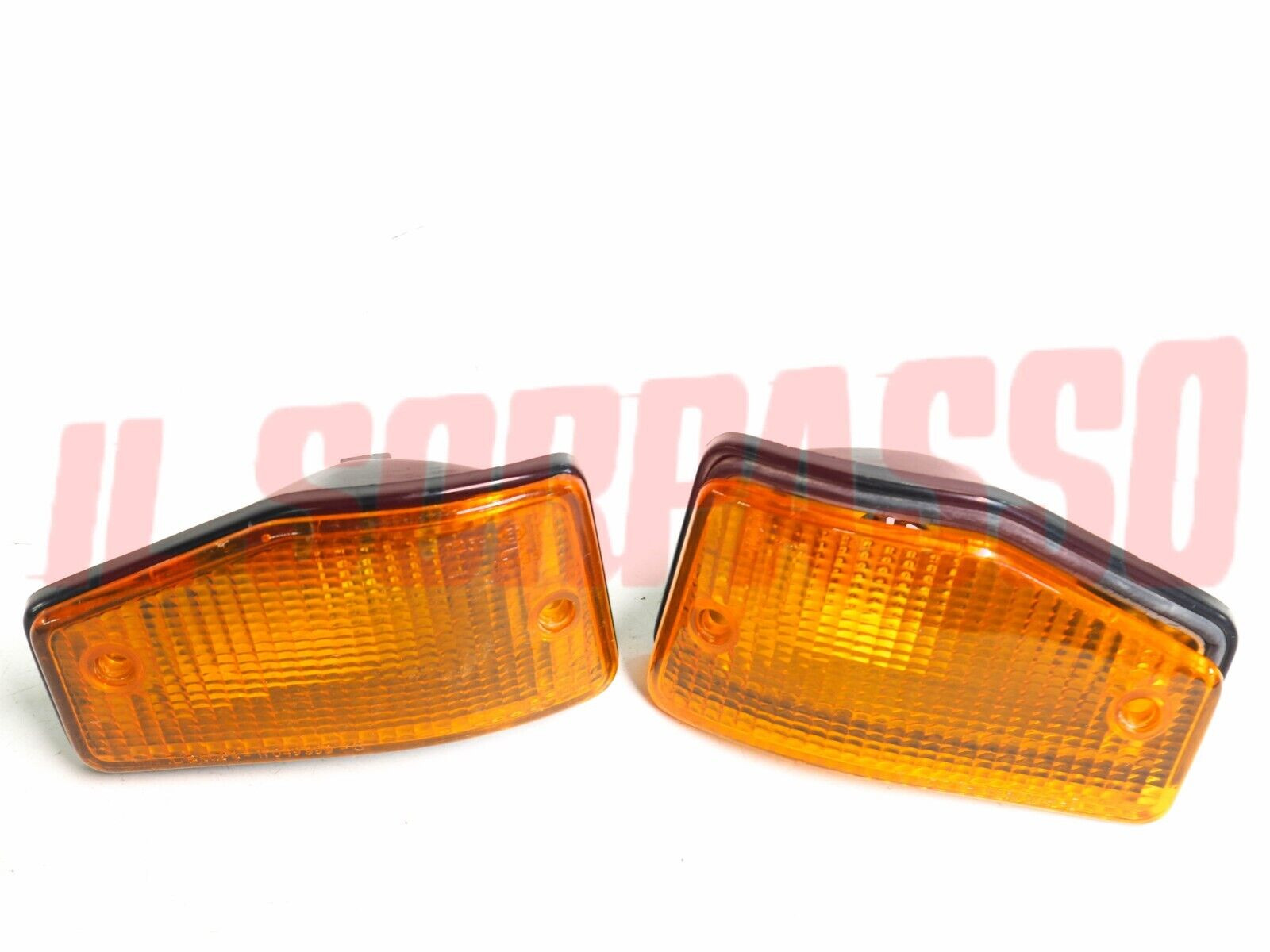 FANALINI ANTERIORI DESTRO SINISTRO AUTOBIANCHI A112 4 5 SERIE + ABARTH LEART NOS