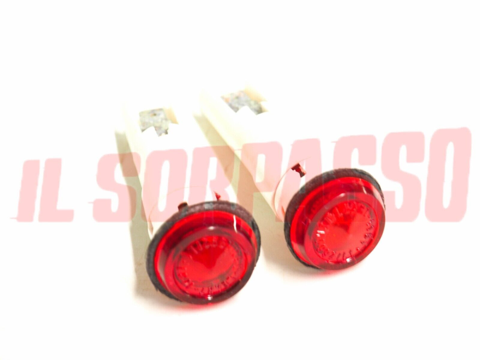 FANALINI FRECCE LATERALI ROSSE ALFA ROMEO JUNIOR ZAGATO BIANCHINA PANORAMICA