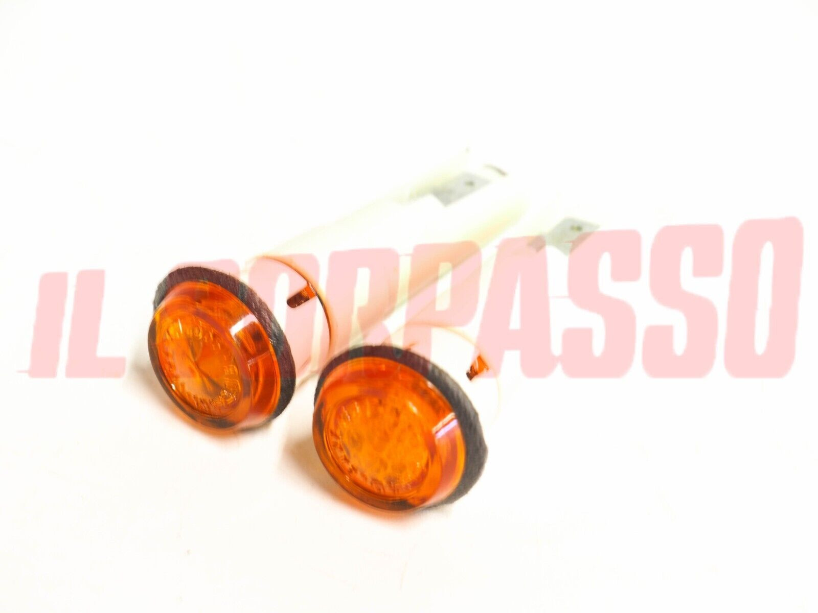 FANALINI FRECCE LATERALI ARANCIO ALFA ROMEO JUNIOR ZAGATO BIANCHINA PANORAMICA