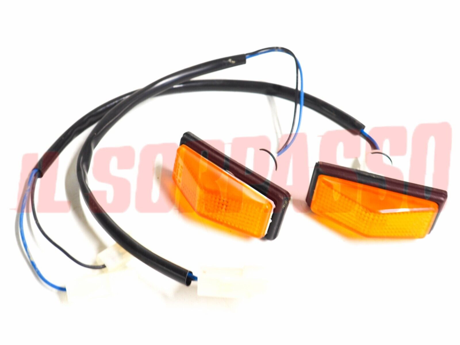 FRECCE LATERALI DESTRA SINISTRA + CABLAGGI FIAT RITMO + ABARTH ORIGINALI