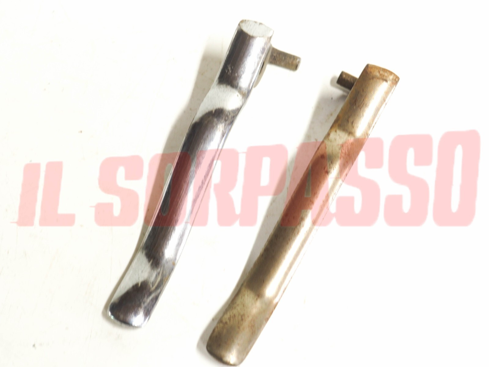 MANIGLIE PORTA DESTRA + SINISTRA FIAT TOPOLINO 500 A B C ORIGINALI