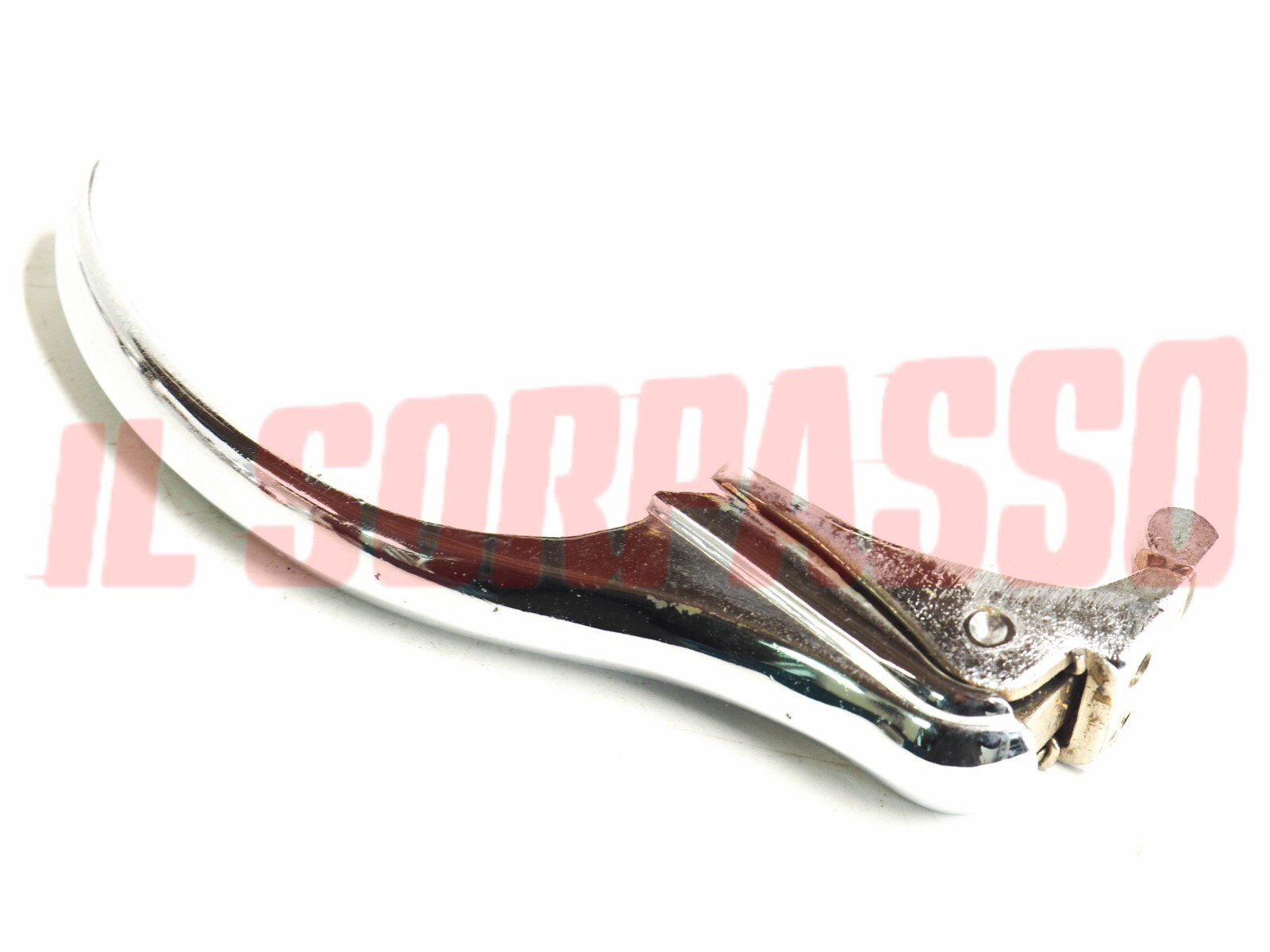 MANIGLIA PORTA  ESTERNA ANTERIORE POSTERIORE FIAT 1400 1 SERIE  IN ZAMA CROMATA