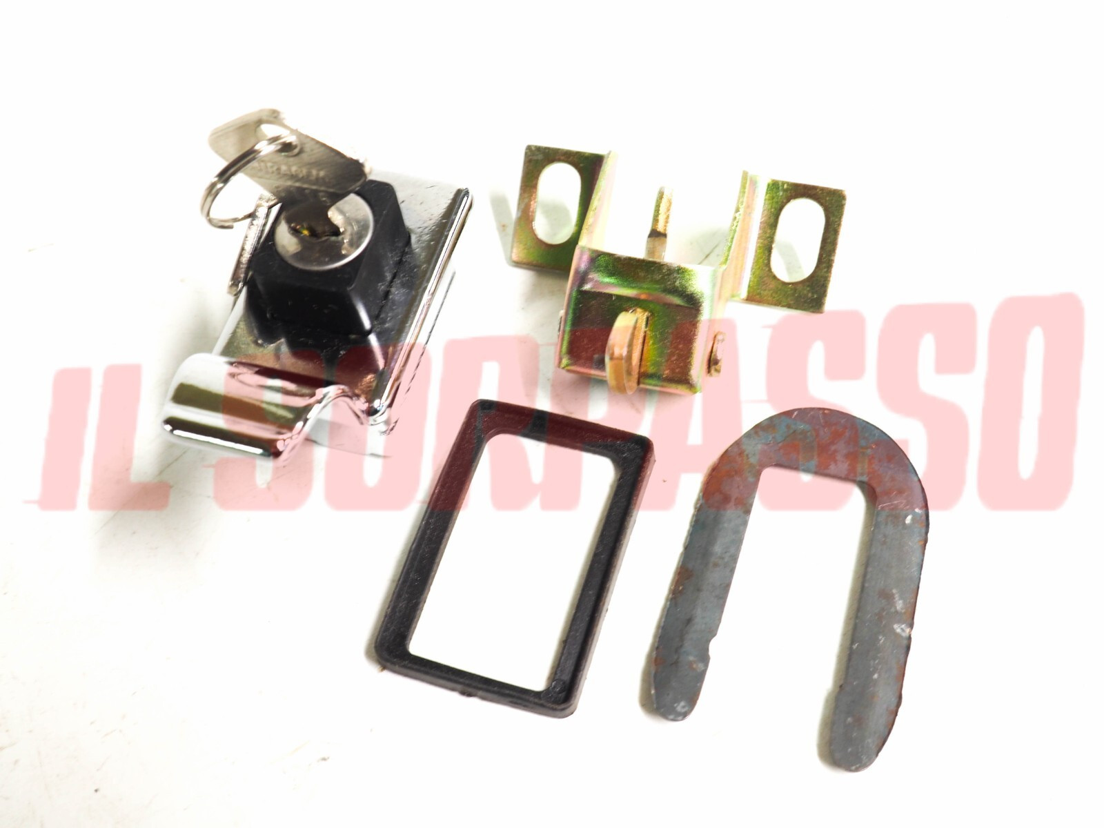 SERRATURA PULSANTE COFANO POSTERIORE  MOTORE CON CHIAVE FIAT NUOVA 500 F L R