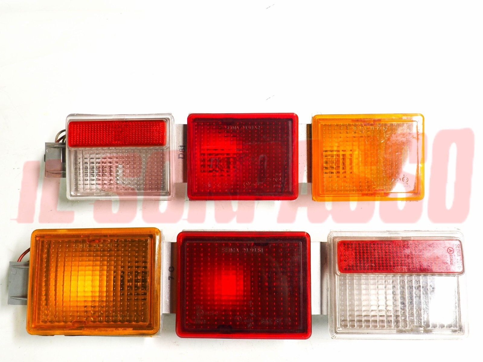 FANALI POSTERIORI DESTRO SINISTRO A.R ALFETTA BERLINA LAMBORGHINI COUNTACH SEIMA