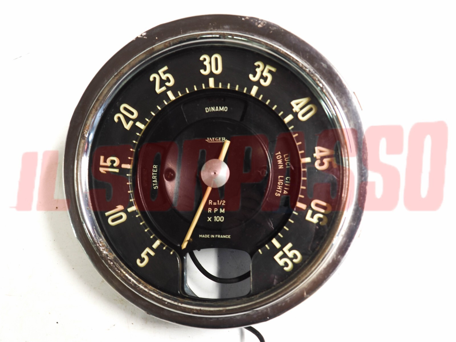 STRUMENTO CONTAGIRI CRUSCOTTO LANCIA FLAMINIA 2500 AURELIA B20 - B24 JAEGER