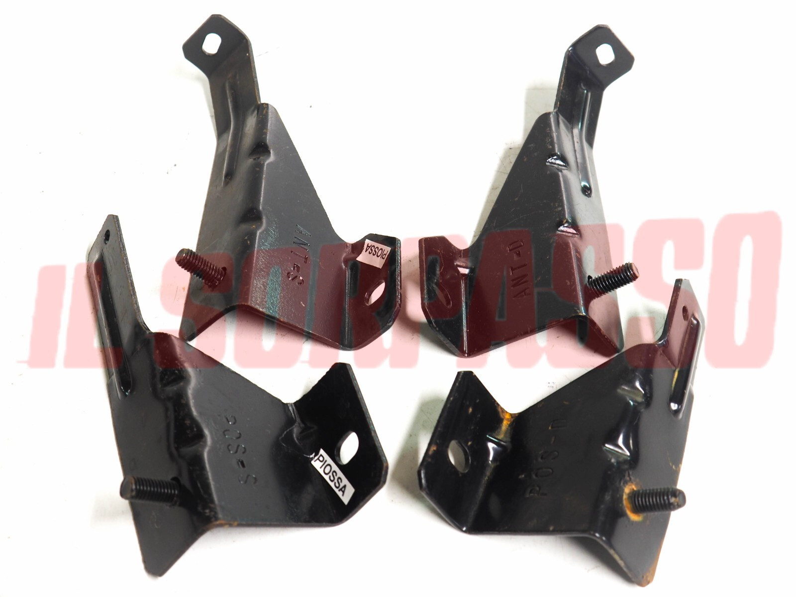 STAFFE PARAURTI ANTERIORI POSTERIORI DESTRA SINISTRA FIAT 126 BIS FSM ORIGINALI