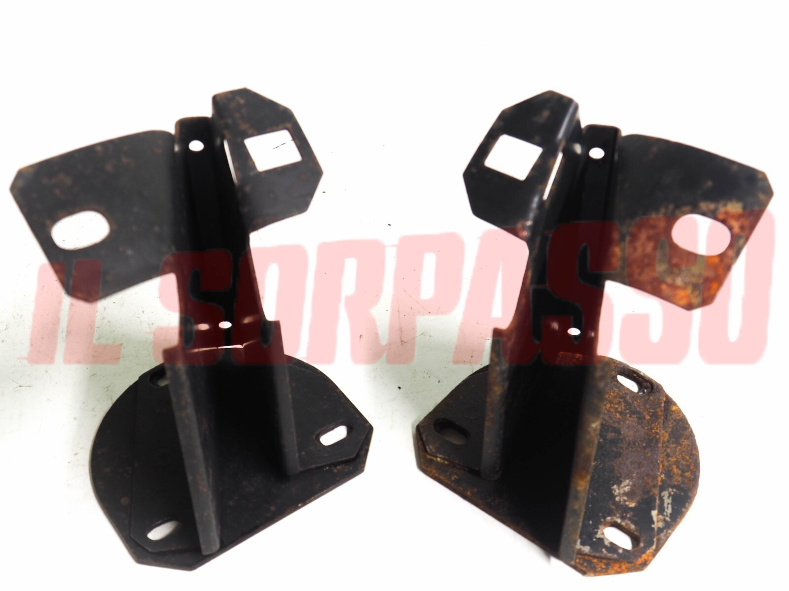 STAFFE PARAURTI ANTERIORE DESTRA + SINISTRA FIAT 131 1 SERIE + ABARTH ORIGINALI
