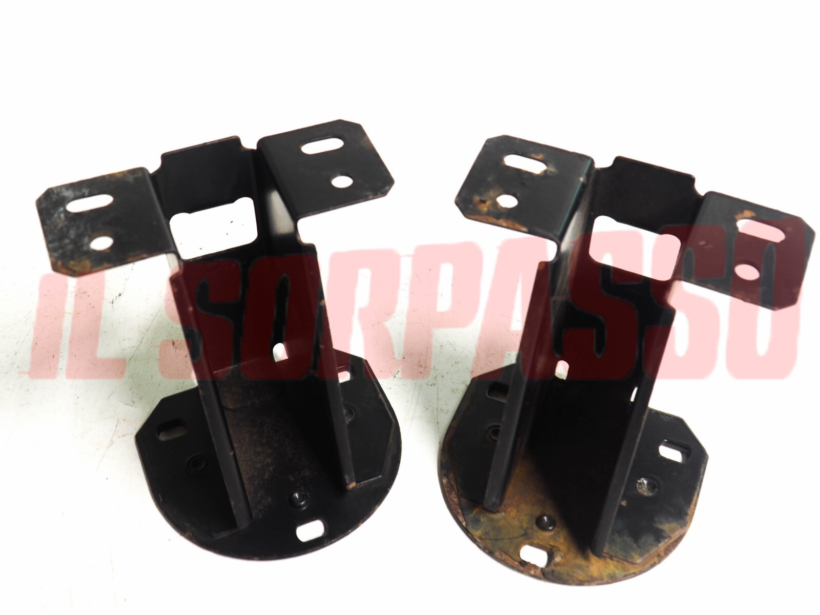 STAFFE PARAURTI POSTERIORE DESTRA + SINISTRA FIAT 131 1 SERIE + ABARTH ORIGINALI