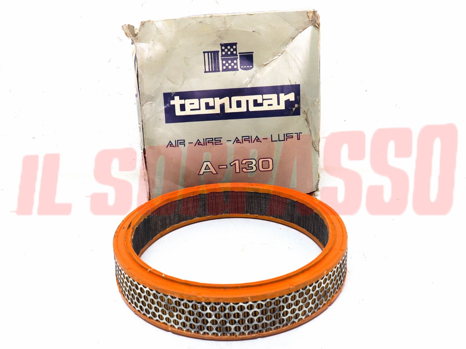 FILTRO ARIA FIAT 130 BERLINA COUPE AUTOMATICA ORIGINALE NOS