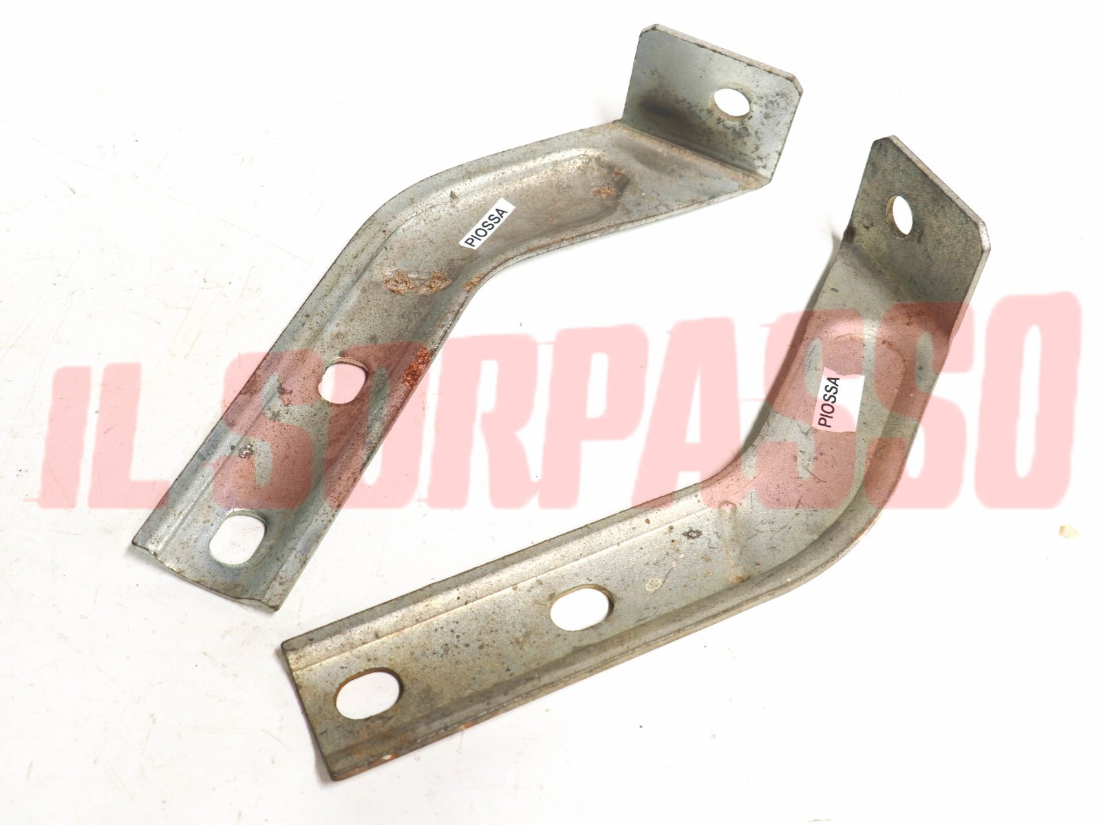 STAFFE FISSAGGIO PARAURTI ANTERIORE DESTRA SINISTRA FIAT 125 SPECIAL ORIGINALI