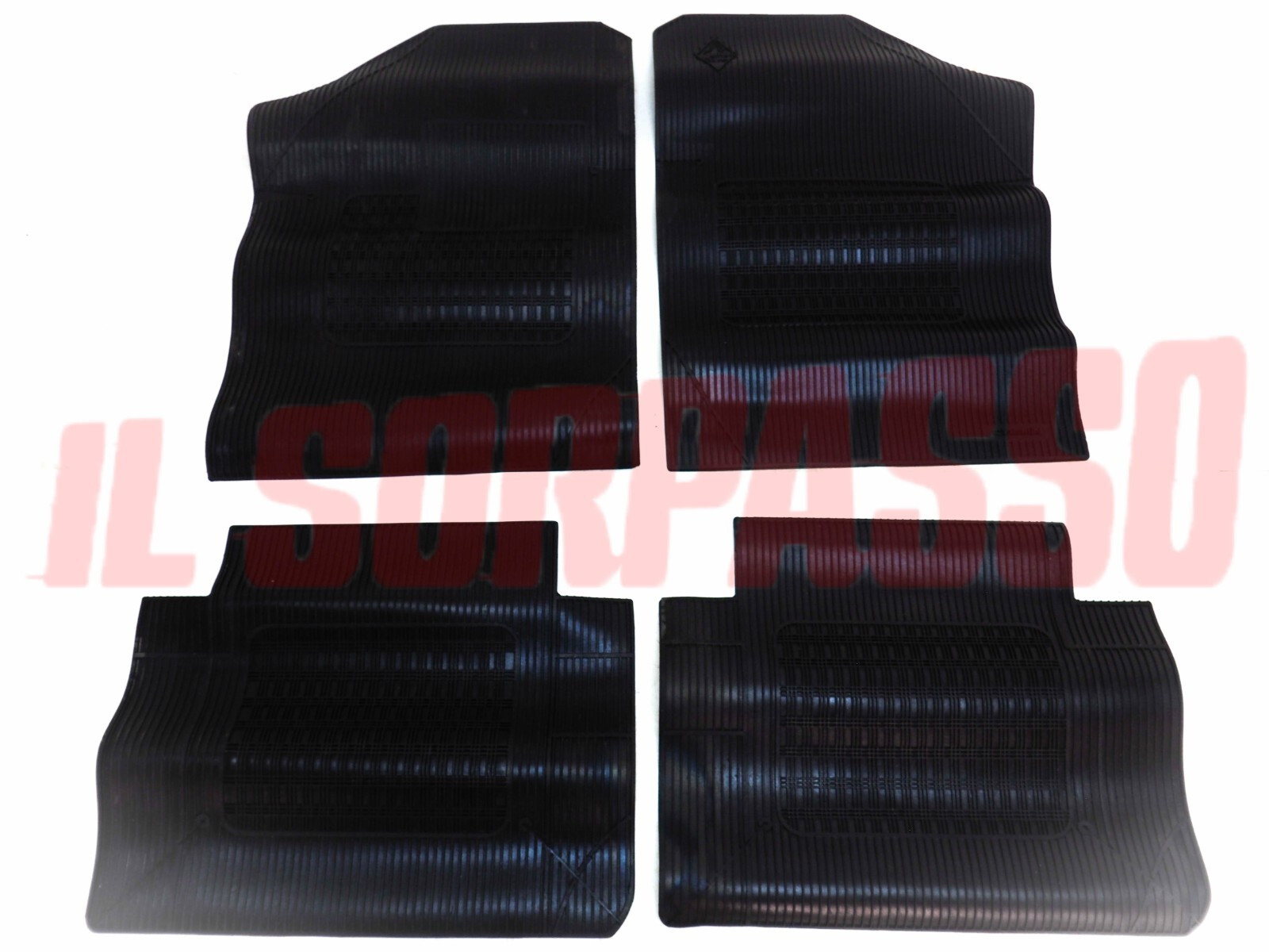 SOPRA TAPPETI NERI ALFA ROMEO ALFA 164 ORIGINALI VALENTINI