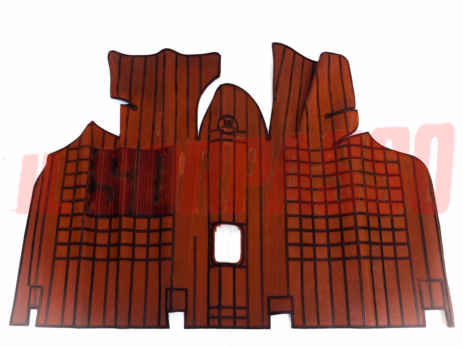 TAPPETI MARRONI E NERI ANTERIORI FIAT 127 FIORINO - PICK UP ORIGINALI BIZANTINO