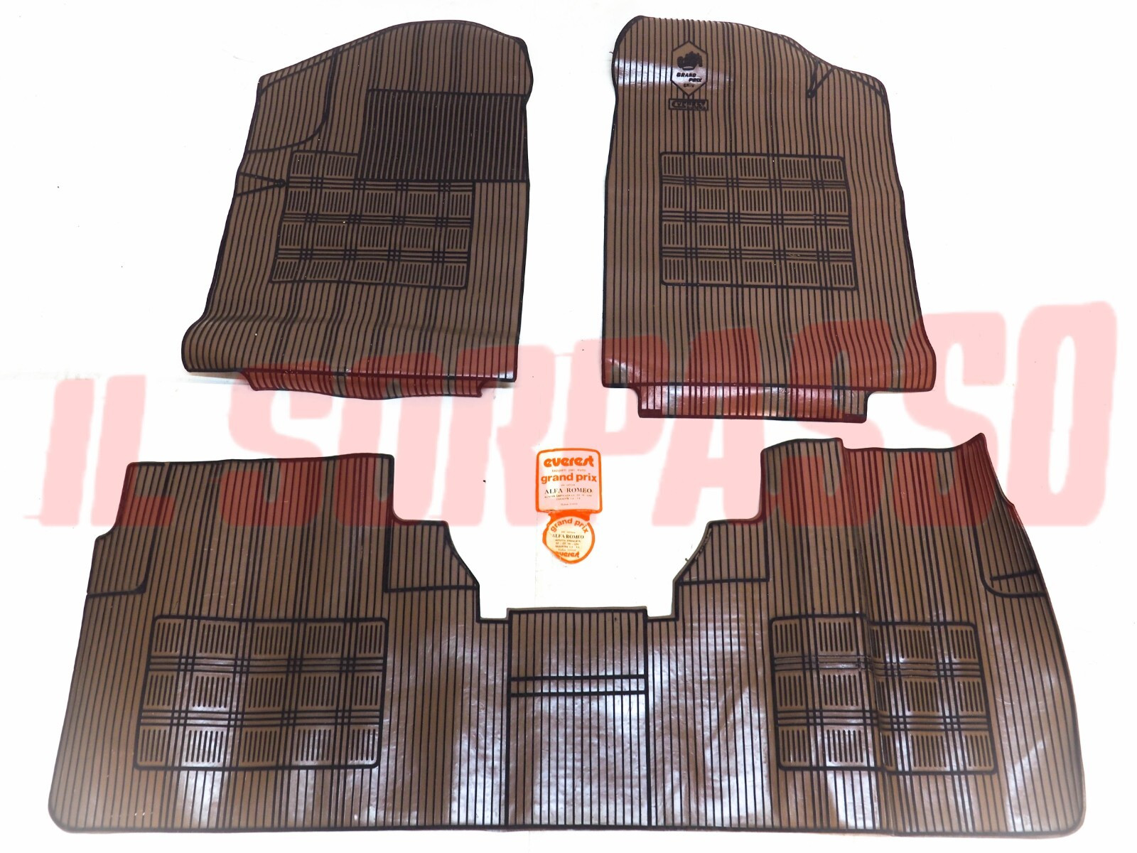 TAPPETI MARRONI NERI ALFA ROMEO ALFETTA BERLINA GT GTV GIULIETTA EVEREST