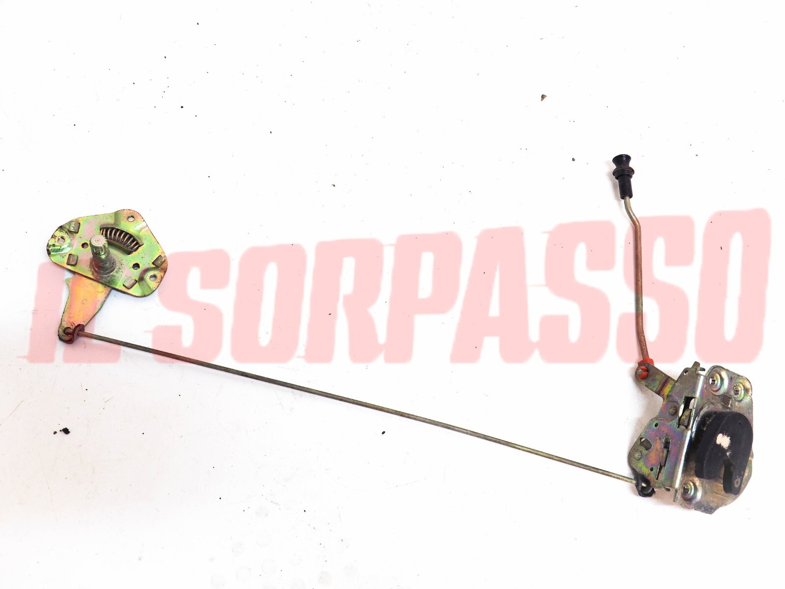 SERRATURA PORTA SINISTRA + RINVIO + SICURA FIAT 238 FURGONE ORIGINALE USATA