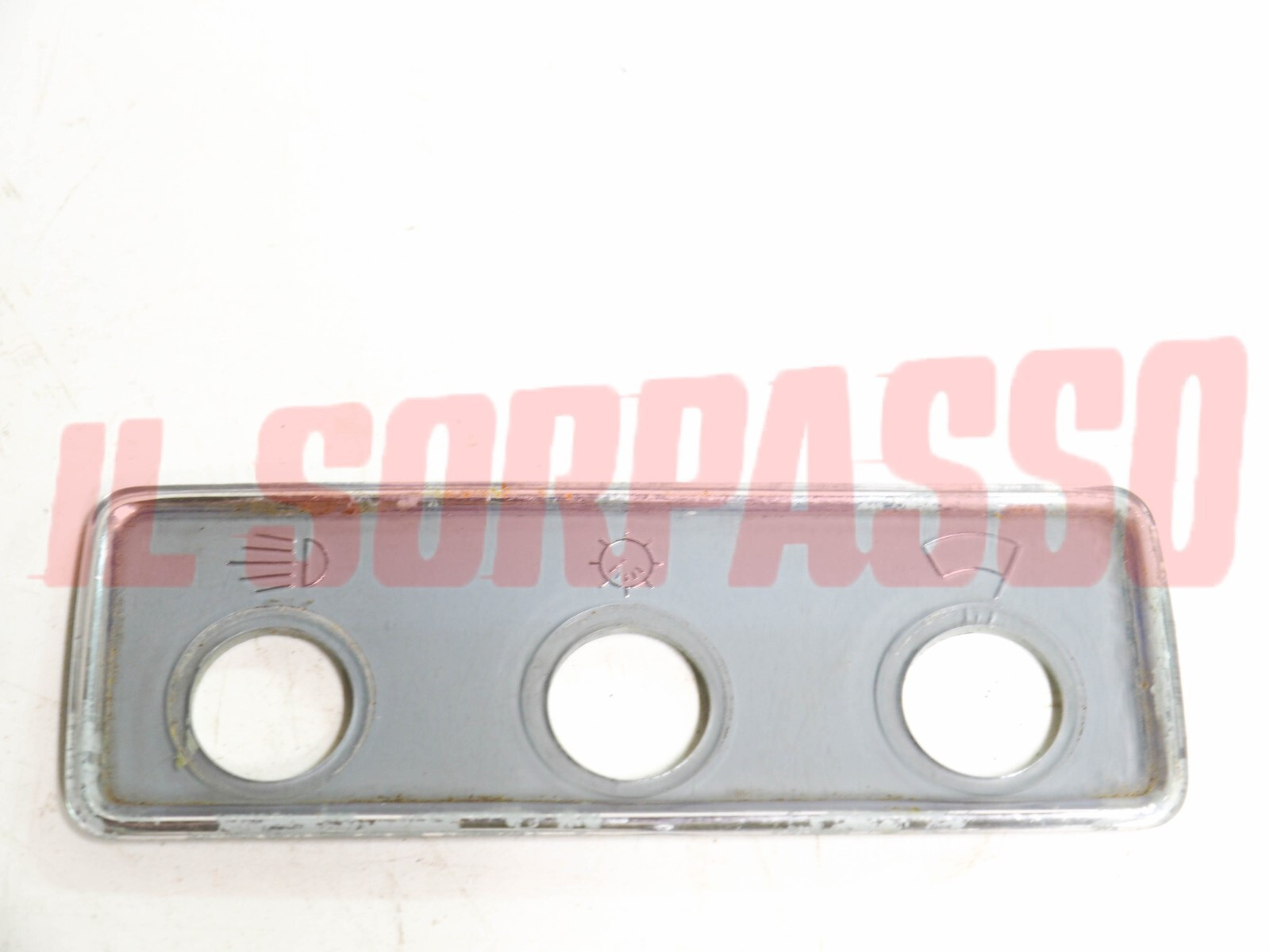 MOSTRINA INTERRUTTORI CRUSCOTTO FIAT 850 BERLINA - SUPER ORIGINALE