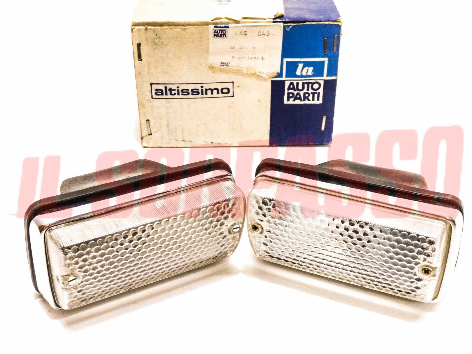 FANALINI ANTERIORI DESTRO SINISTRO IN ZAMA AUTOBIANCHI A112 1 S ABARTH ALTISSIMO