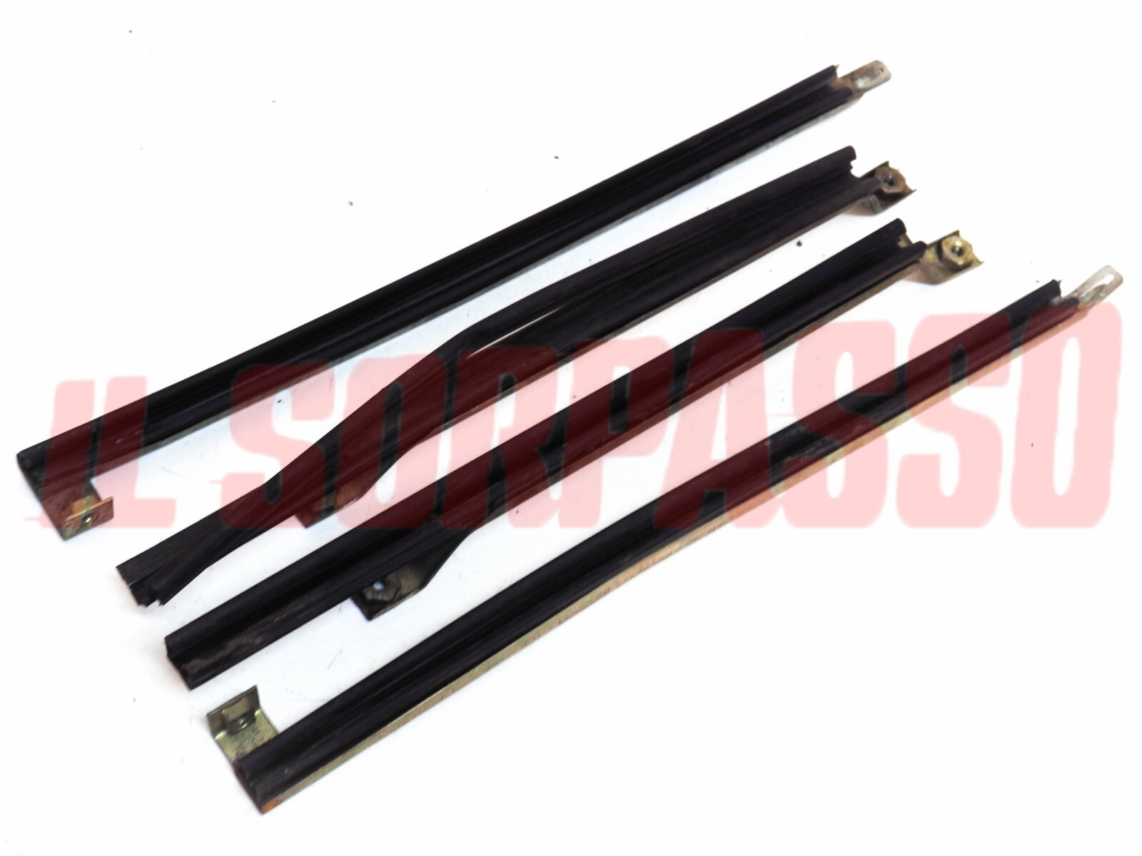 ASTE GUIDE VETRI SCENDENTI PORTE ANTERIORI FIAT 238 + FURGONE ORIGINALI