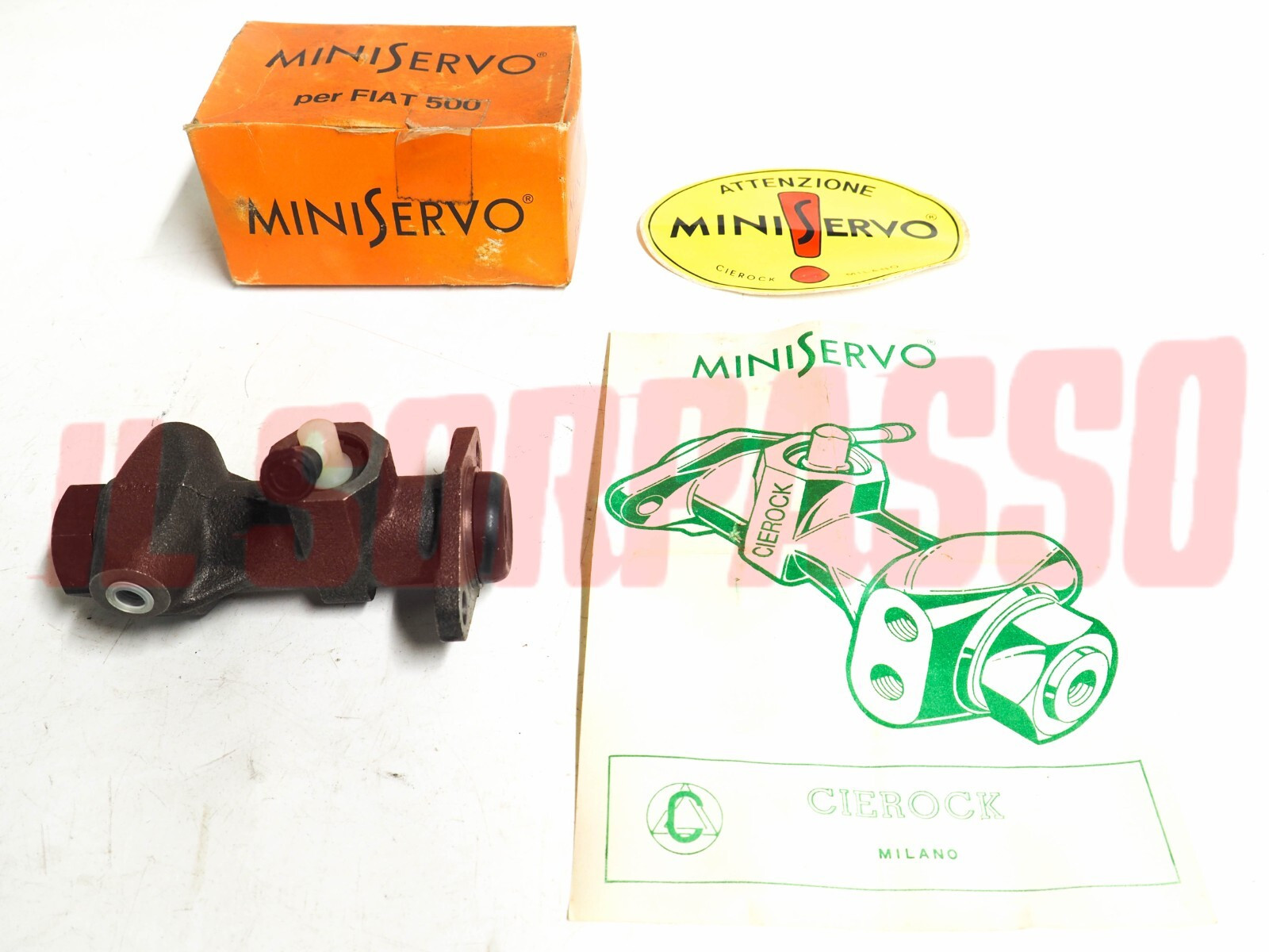 POMPA FRENI FIAT 500 D F L R ORIGINALE MINISERVO