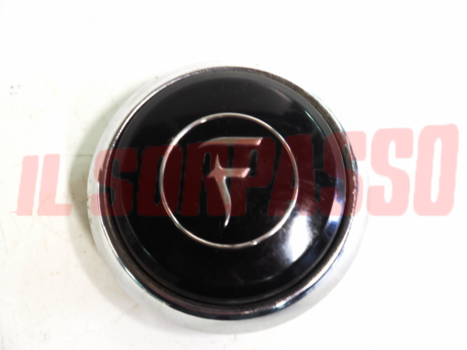 PULSANTE CLACSON VOLANTE STERZO FIAT 500 MY CAR FRANCIS LOMBARDI ORIGINALE