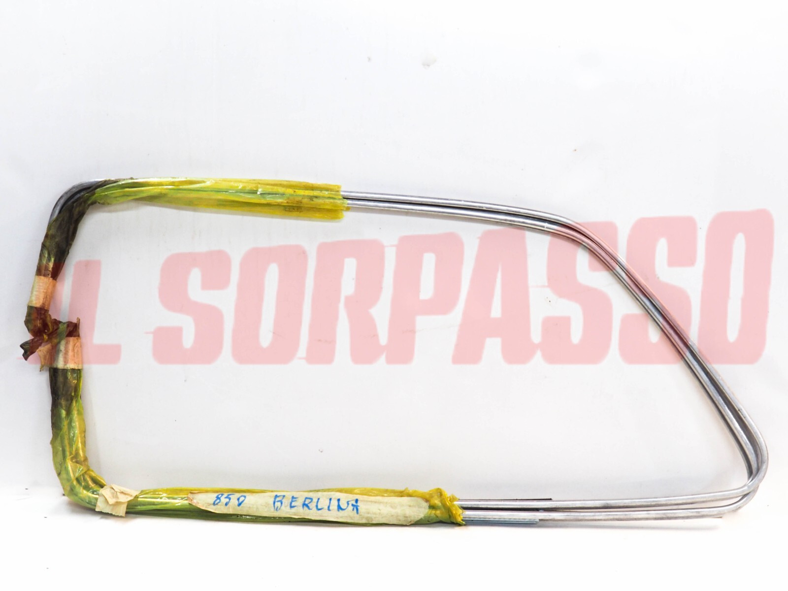 PROFILI RASAVETRI RASCHIAVETRI ALLUMINIO PORTE FIAT 850 BERLINA SPECIAL ORIGINAL