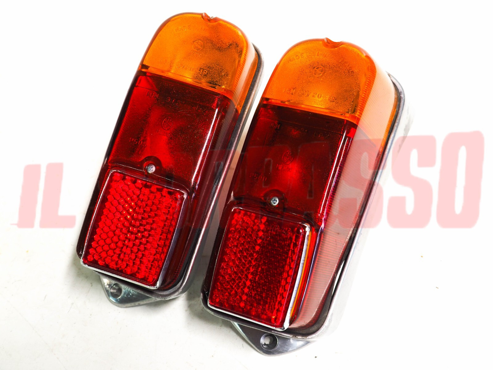 FANALI POSTERIORI DESTRO + SINISTRO FIAT 600 D MARCA LEART