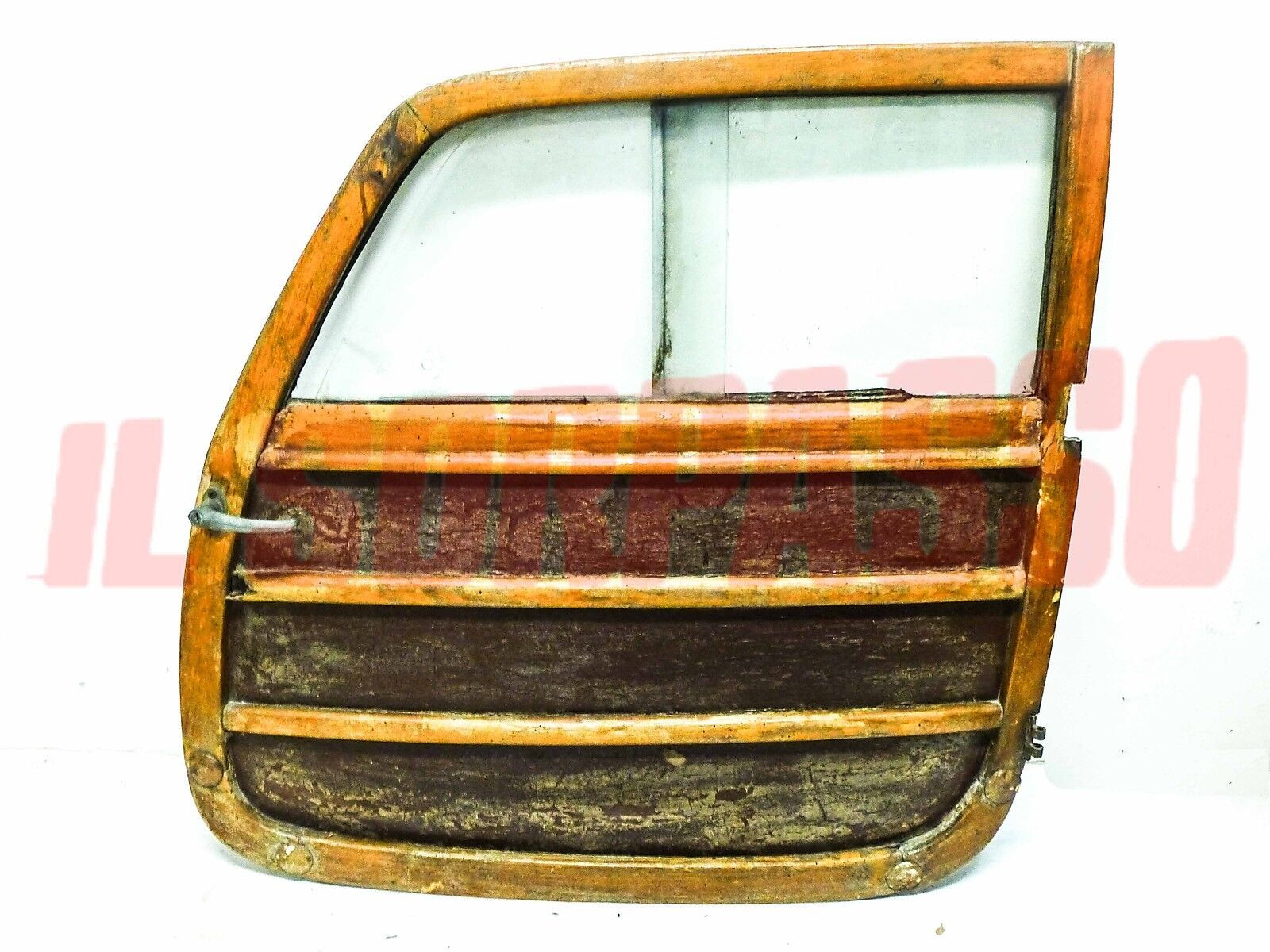 PORTA SINISTRA VETRI MANIGLIE FIAT TOPOLINO 500 C GIARDINIERA BELVEDERE LEGNO