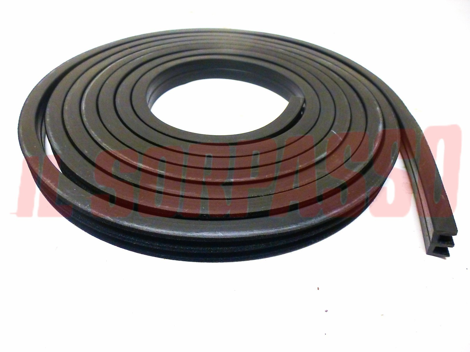 GUARNIZIONI CANALE SCORRIVETRO DOPPIO PORTE CENTRALI FIAT 600 MULTIPLA