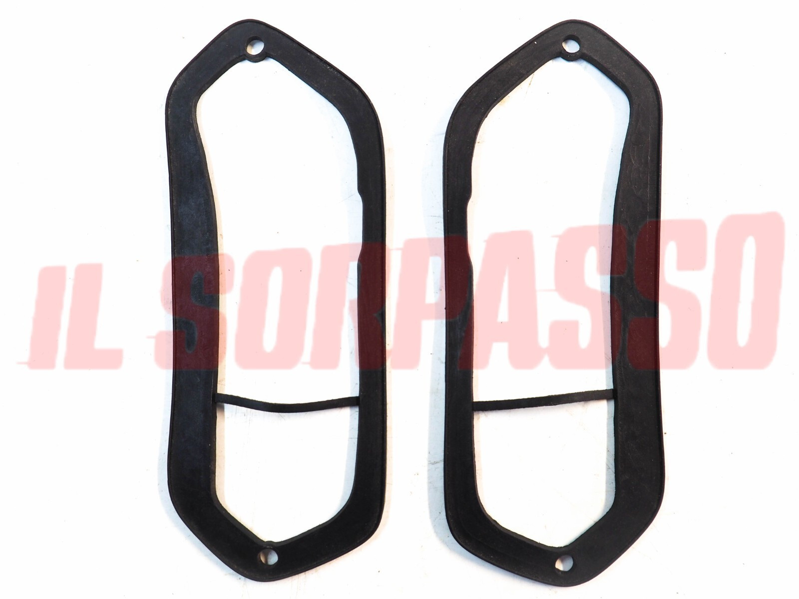 GUARNIZIONI FANALI FARI POSTERIORI FIAT 500 NUOVA 500 D MARCA LEART NOS