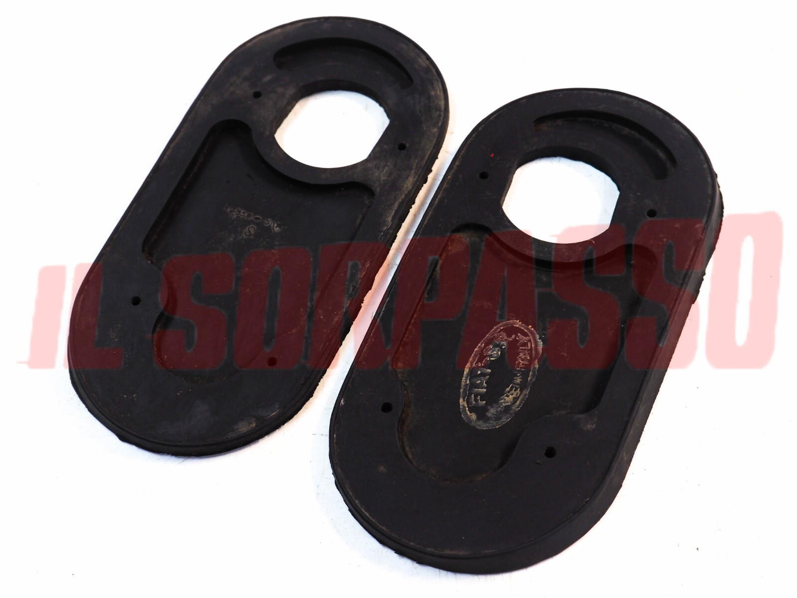 GUARNIZIONI FANALI FARI POSTERIORI FIAT 1100 103 BAULETTO ORIGINALI NOS