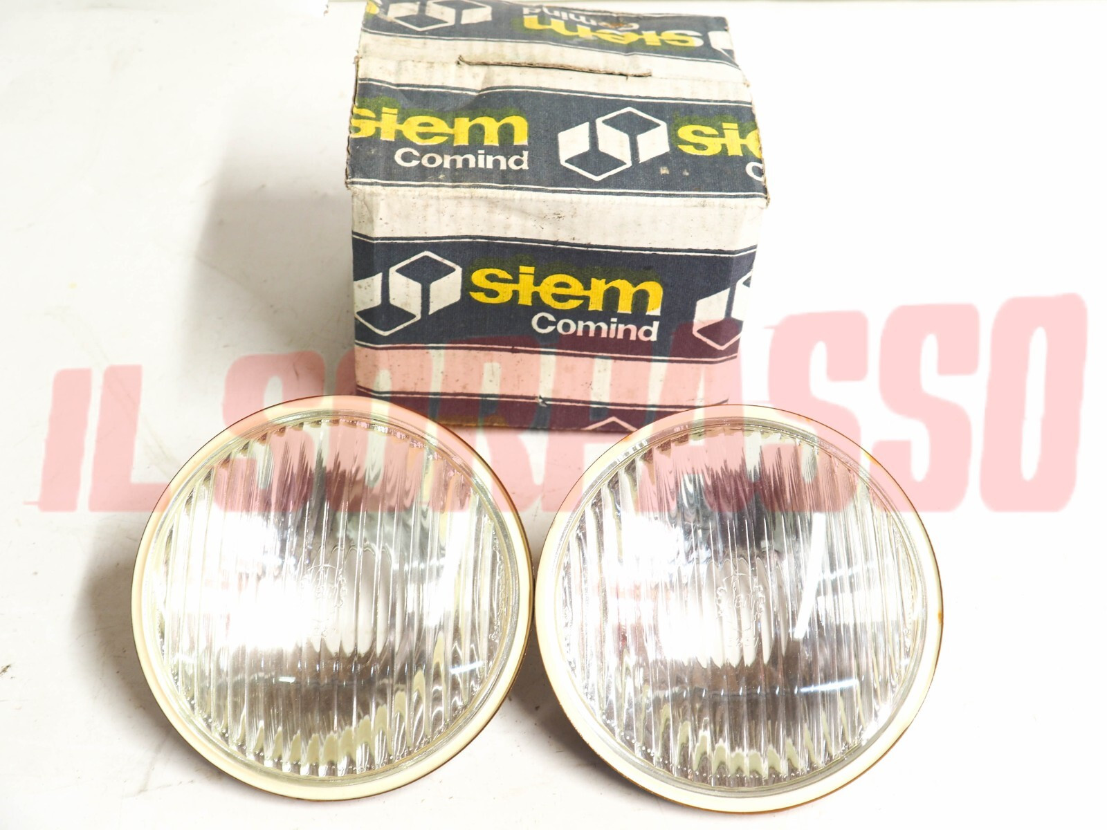 GRUPPI OTTICI FANALI FARI FIAT TRATTORE 120 C ORIGINALI SIEM