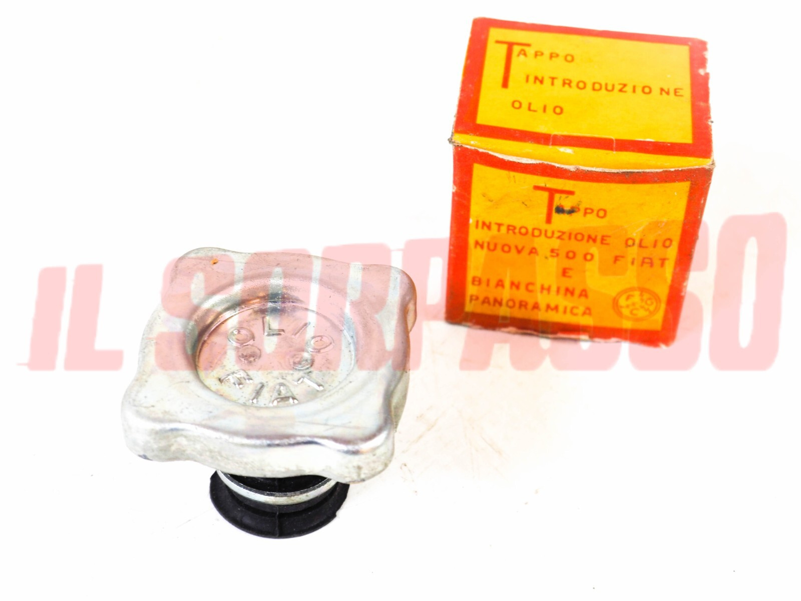 TAPPO OLIO MOTORE COPERCHIO PUNTERIE FIAT 600 GIARDINIERA BIANCHINA PANORAMICA