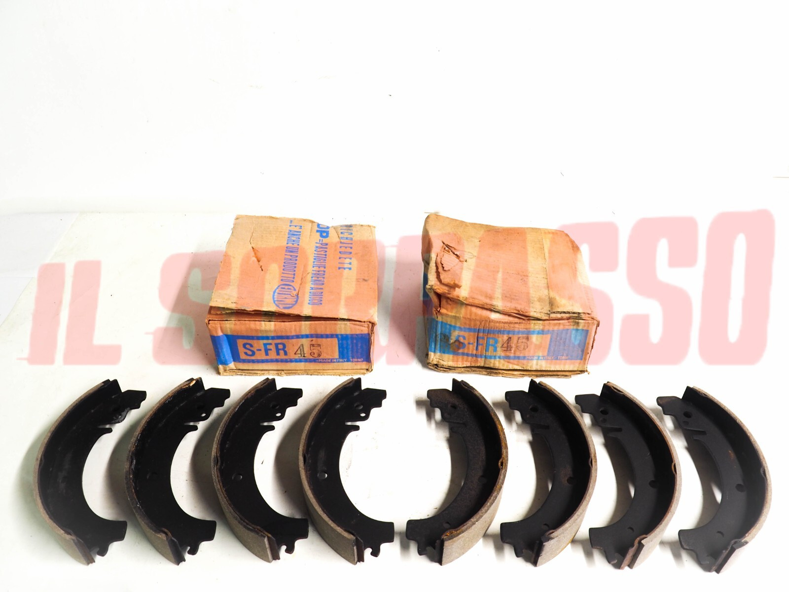 GANASCE FRENO ANTERIORI POSTERIORI FIAT 1100 103 D MOD. 1957 ORIGINALI
