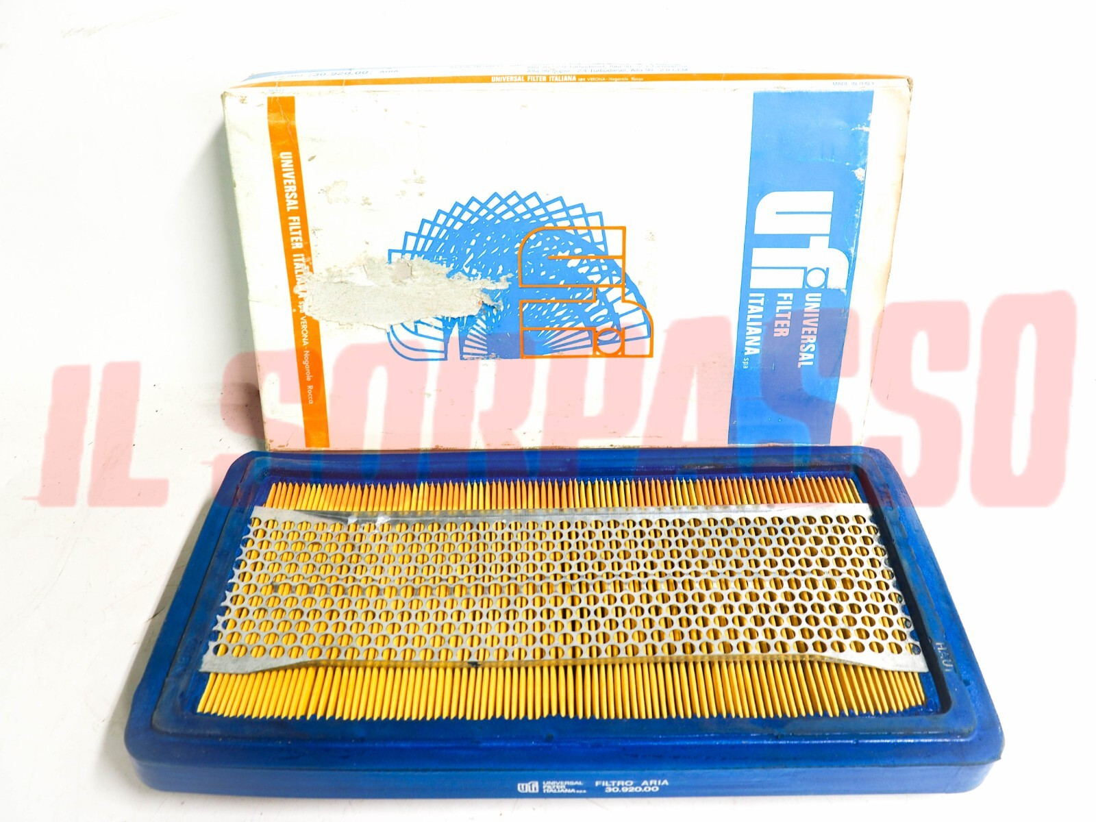 FILTRO ARIA  ALFA ROMEO 75 90 ALFETTA GIULIETTA TURBODIESEL ORIGINALE