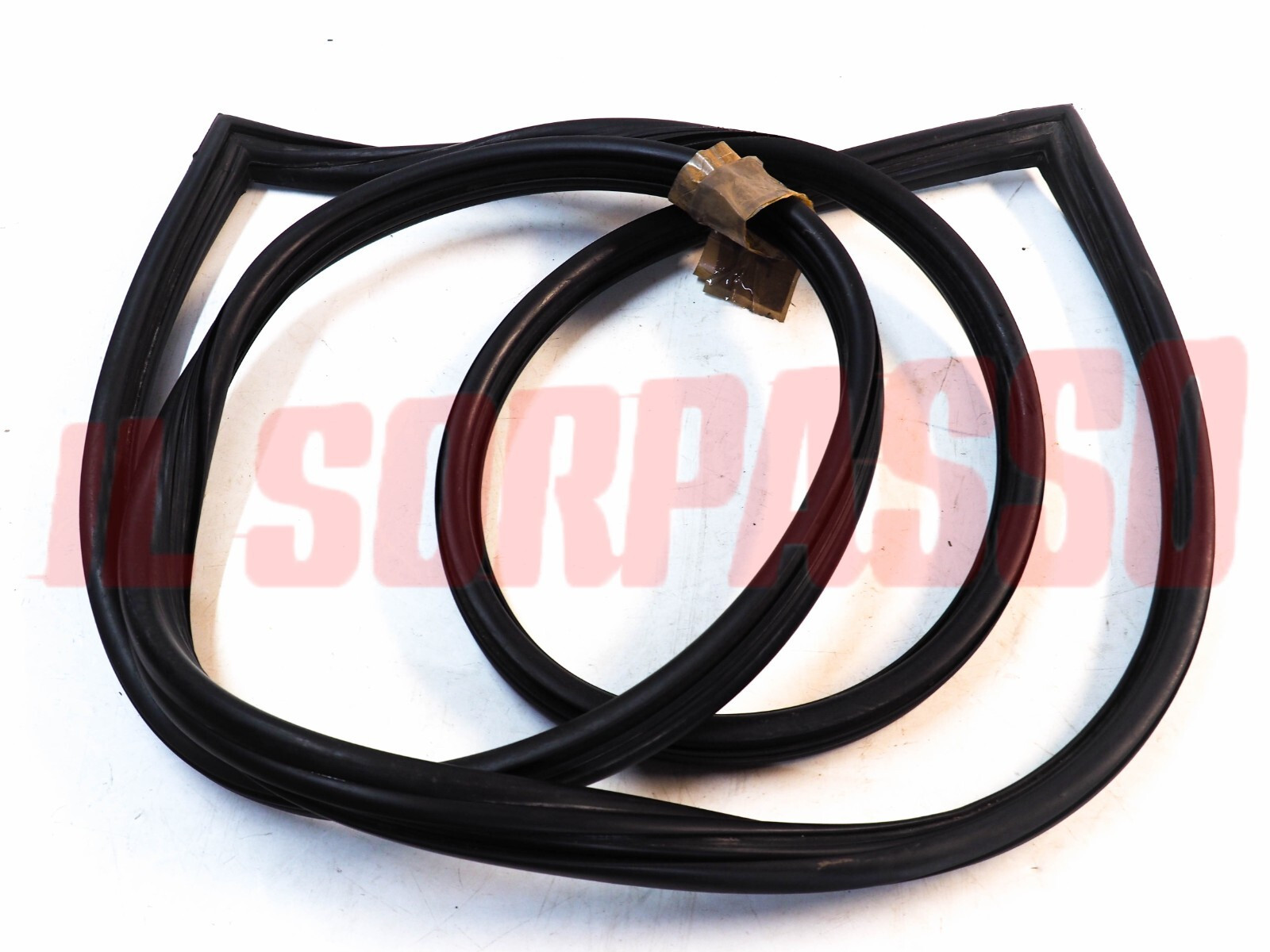 GUARNIZIONE VETRO PARABREZZA ANTERIORE FIAT 128 SPORT COUPE CON ANIMA