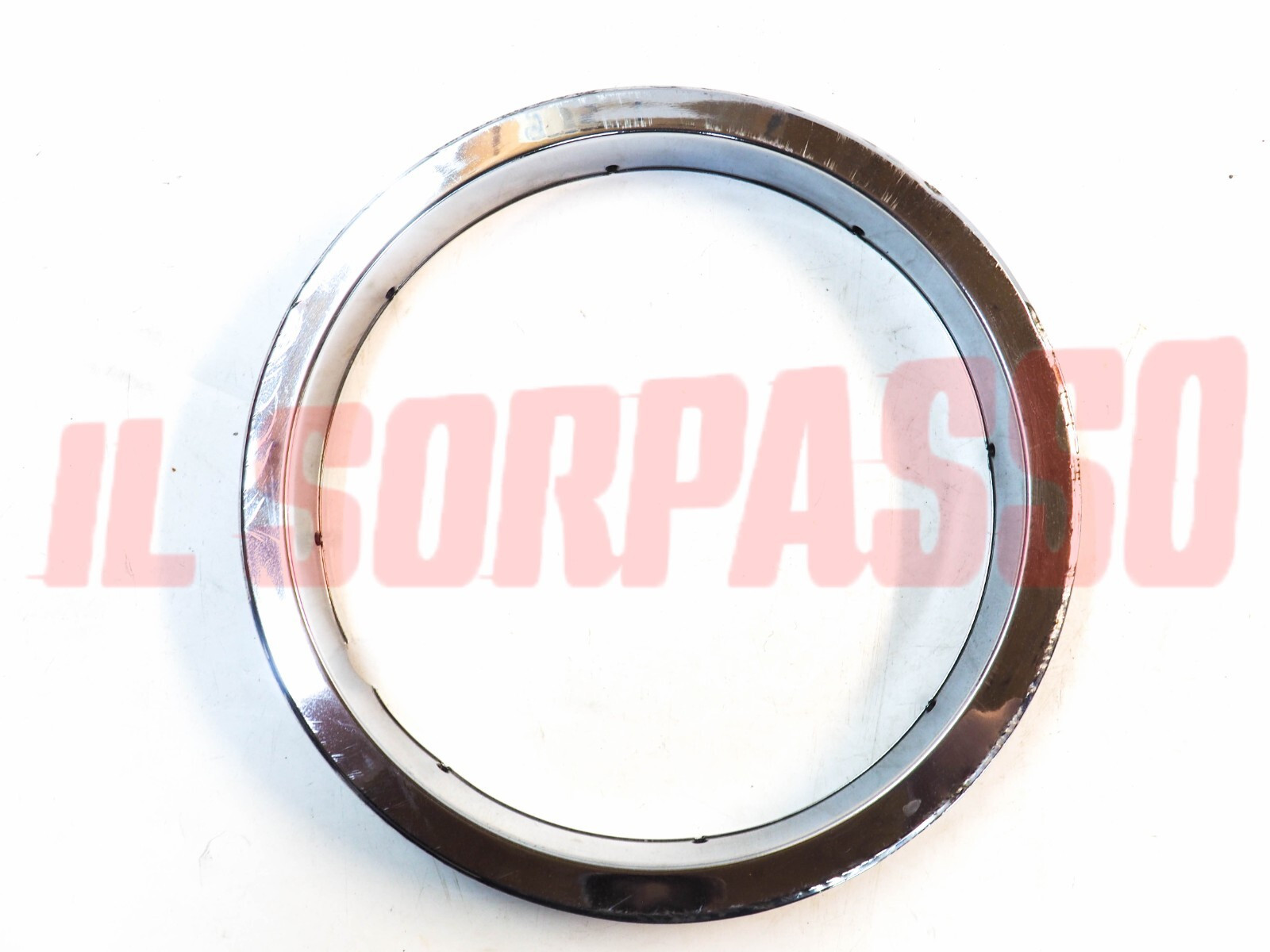ANELLO GHIERA CERCHIO RUOTA CROMATO MISURA 13 PER FIAT 131 USATO