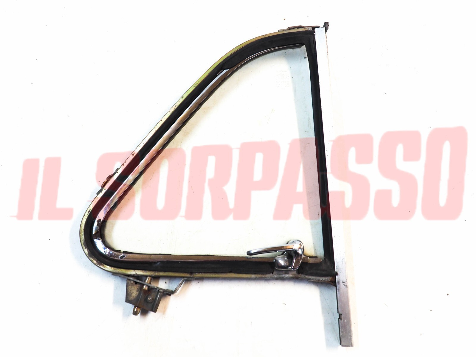 DEFLETTORE VETRO TELAIO CORNICE PORTA DESTRA FIAT 500 D F L R GIARDINIERA USATO