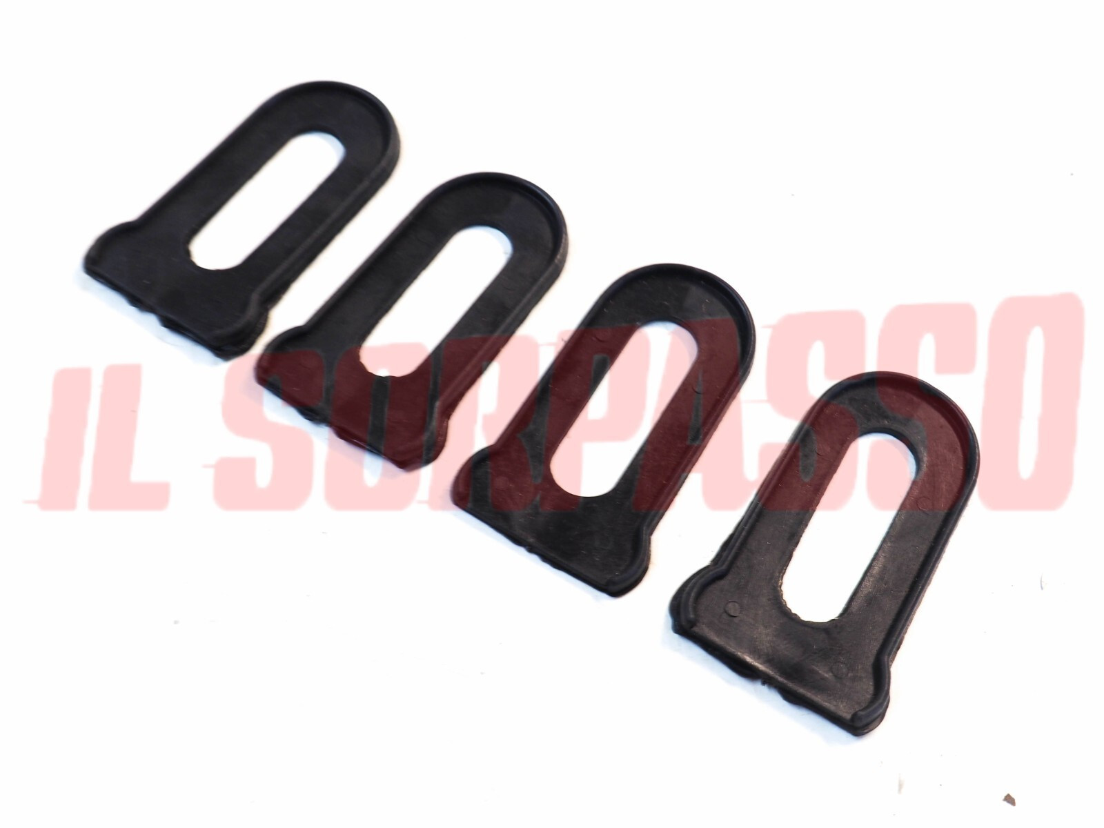 GUARNIZIONI STAFFE PARAURTI FIAT 500 D F L R 600  FONDO DI MAGAZZINO