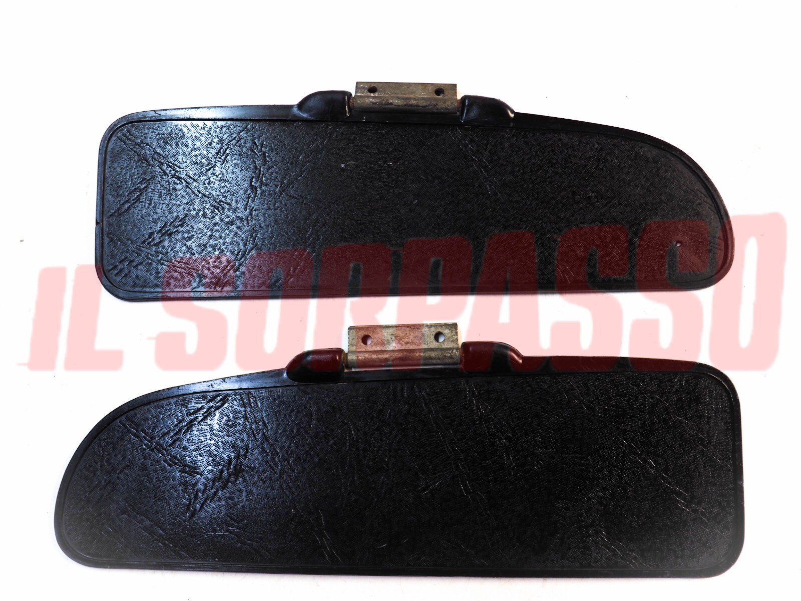 ALETTE ANTINE PARASOLE GIALLE FIAT 600 1 SERIE + MULTIPLA FUORISERIE NERE