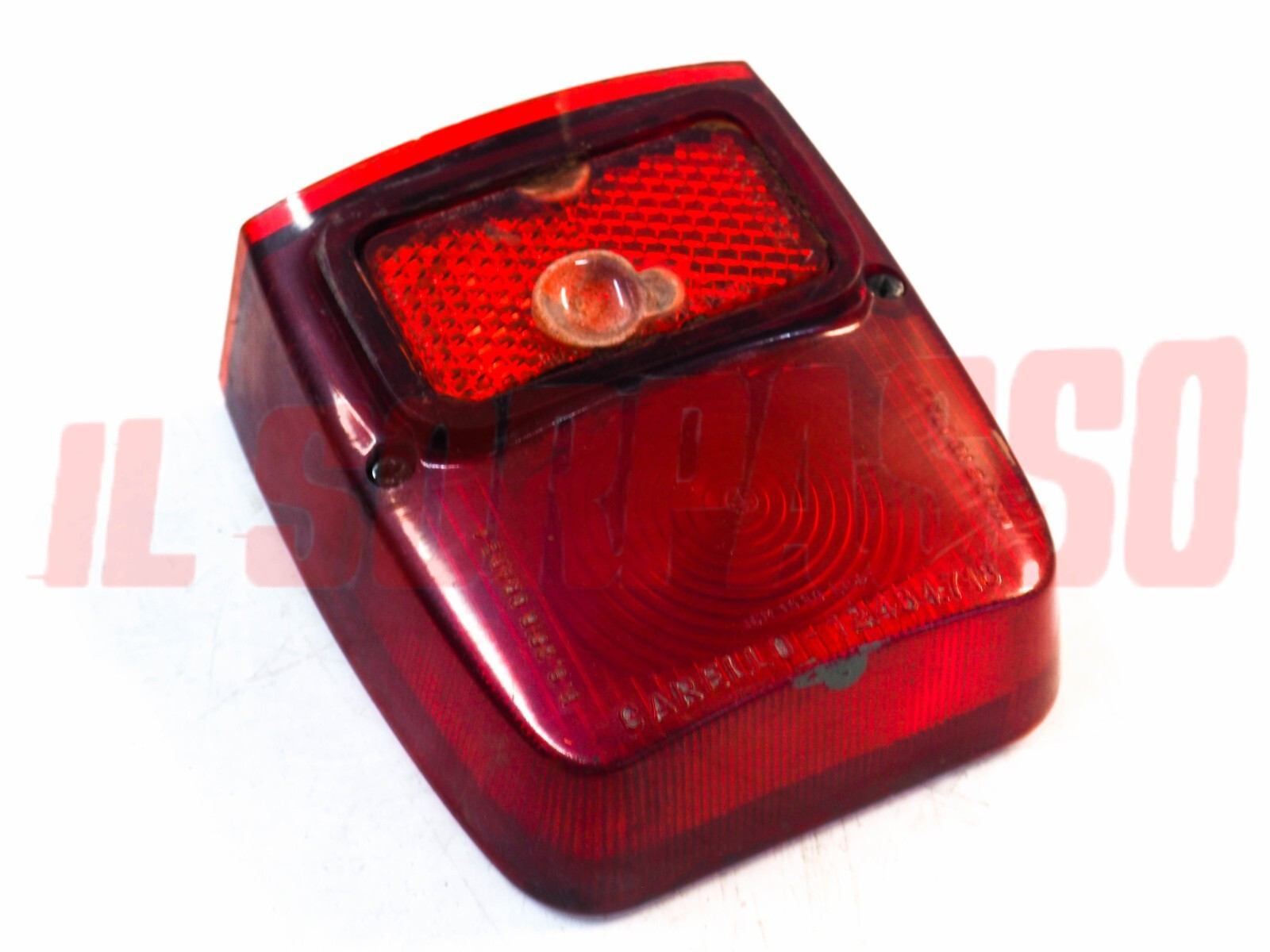 PLASTICA ROSSA FANALE FARO POSTERIORE ALFA ROMEO 2000 2600 SPRINT CARELLO