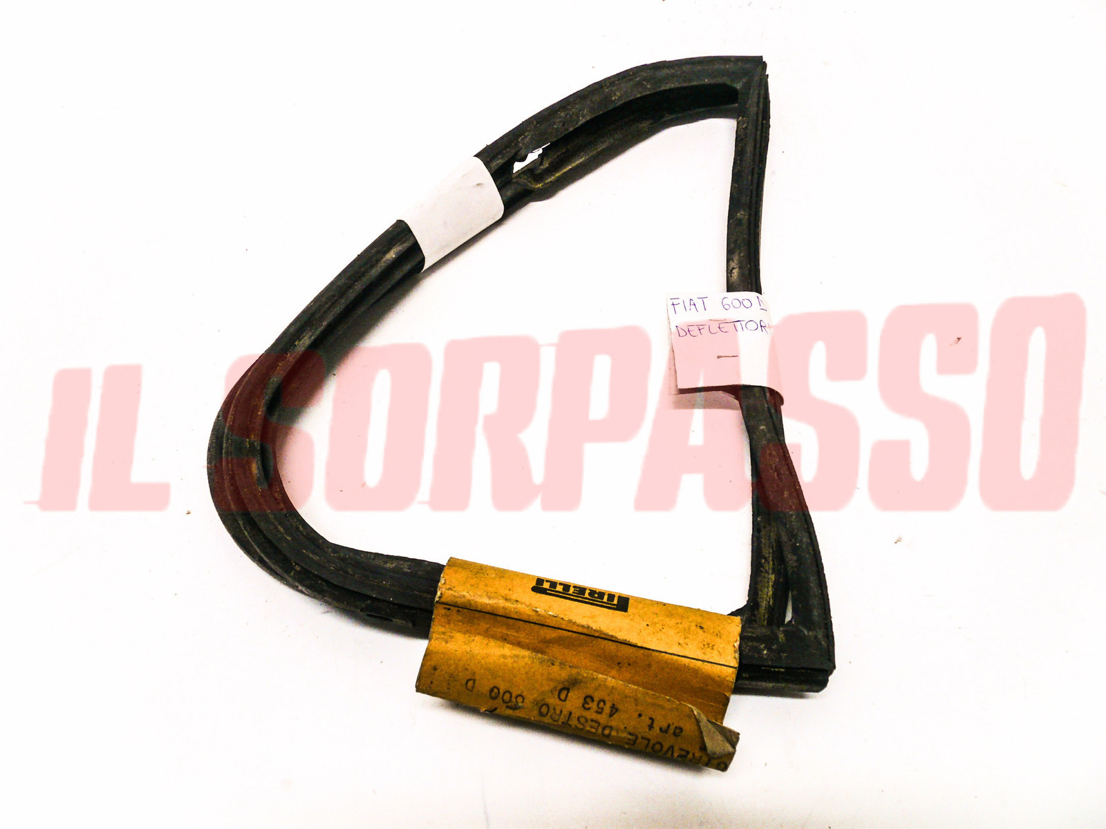 GUARNIZIONI VETRI DEFLETTORI PORTA DESTRA SINISTRA FIAT 600 D E ORIGINALI