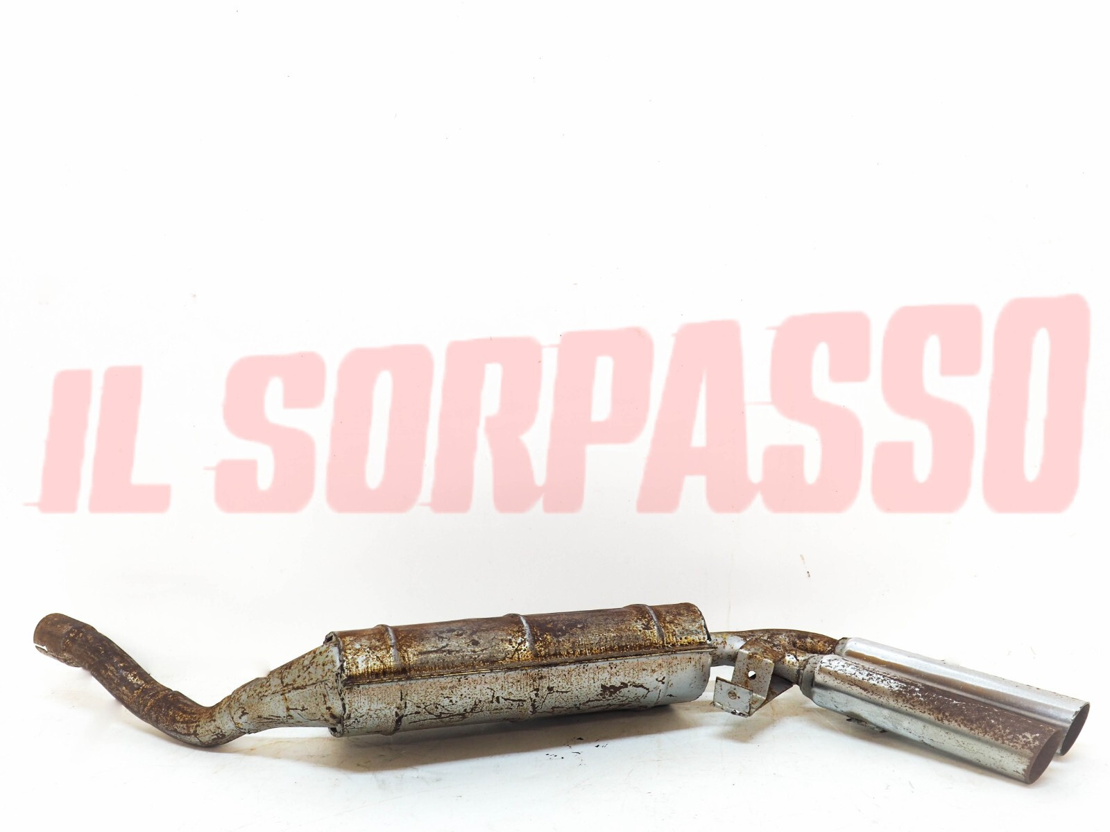 MARMITTA TERMINALE SCARICO FIAT 127 SPORT ORIGINALE FONDO DI MAGAZZINO