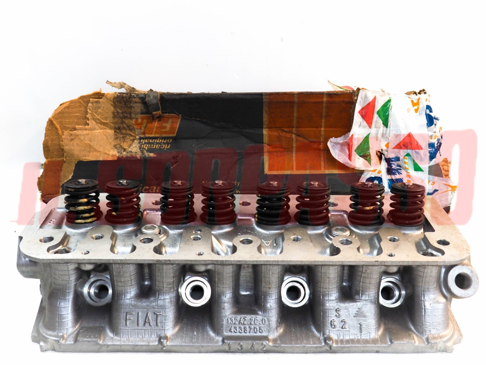 TESTA TESTATA CILINDRI MOLLE VALVOLE FIAT CAMPAGNOLA AR76 ORIGINALE 4338705
