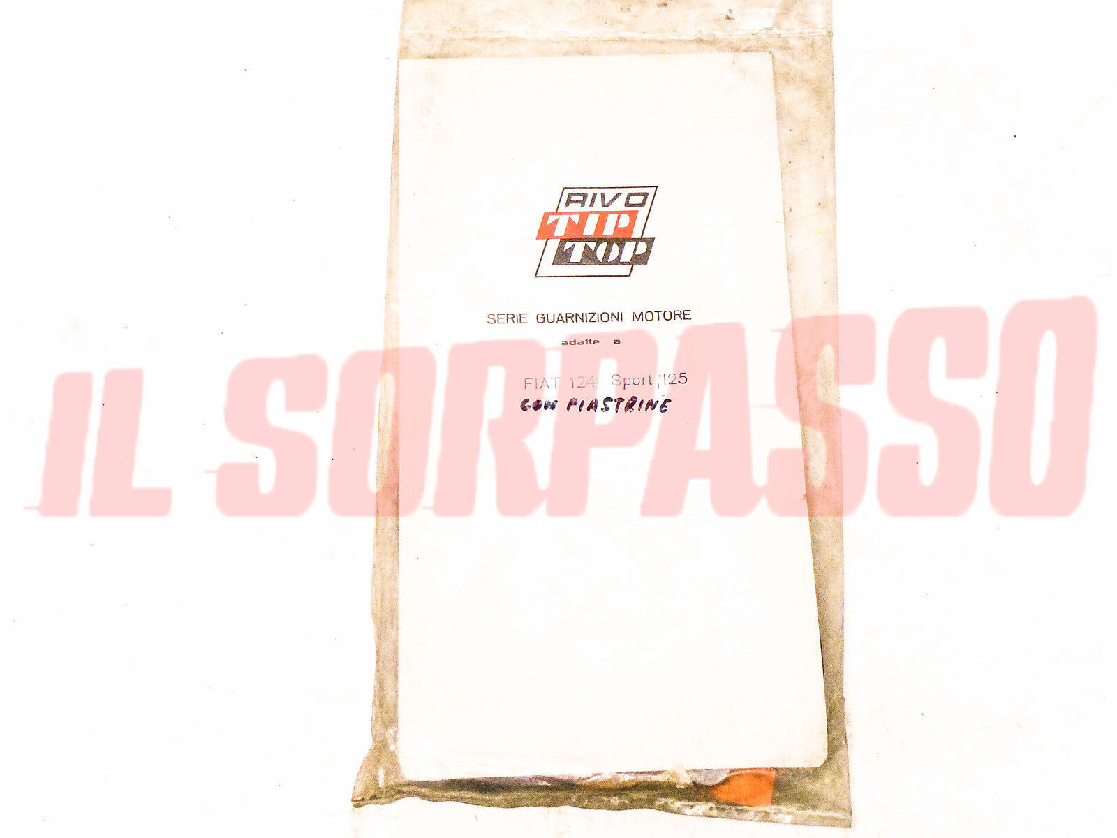 GUARNIZIONI SERIE MOTORE + FERMI FIAT 124 SPORT ( COUPE SPIDER ) FIAT 125