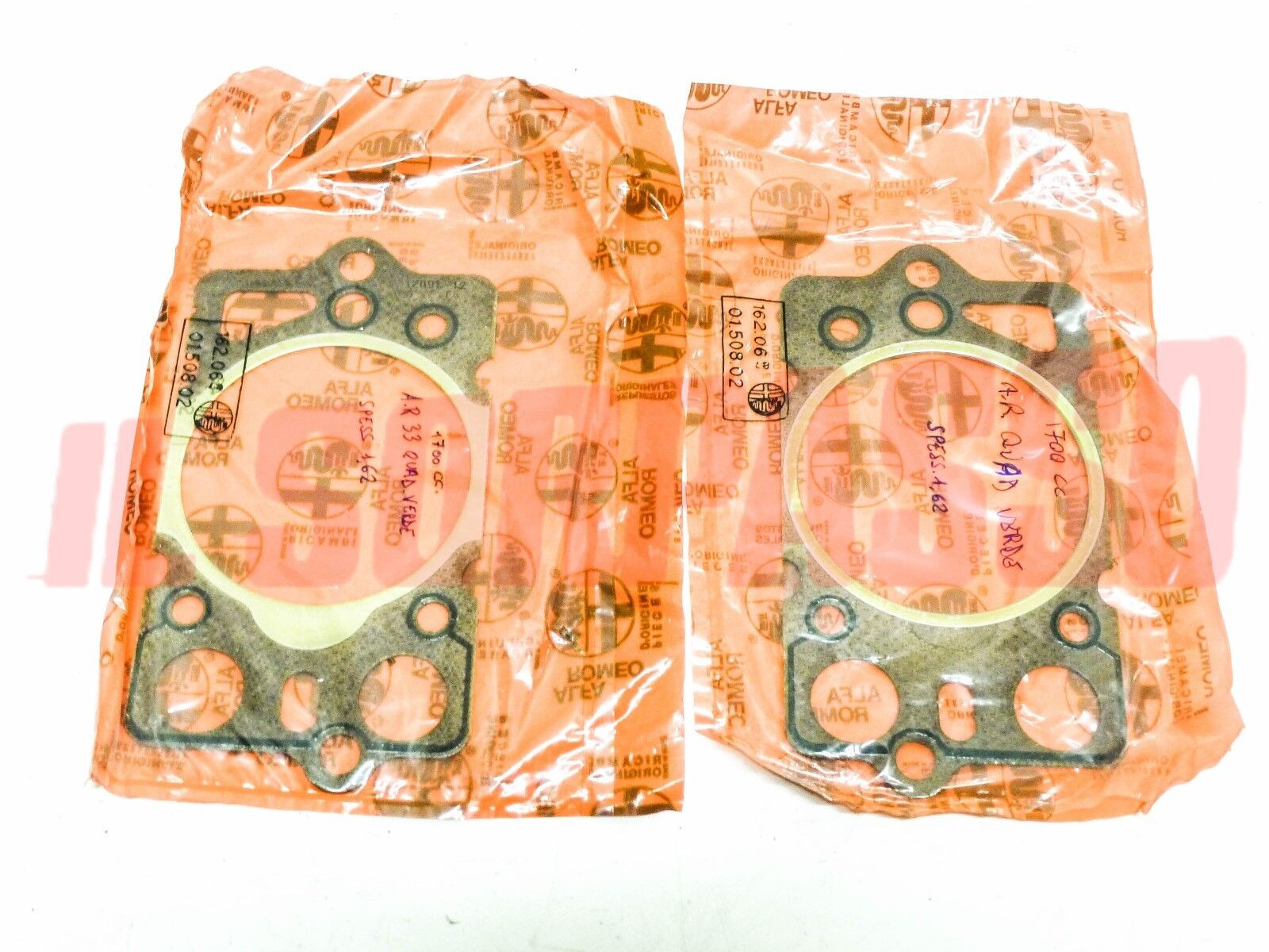 GUARNIZIONI TESTA TESTATE ALFA ROMEO 33 1.7 QUADRIFOGLIO VERDE ORIGINALI