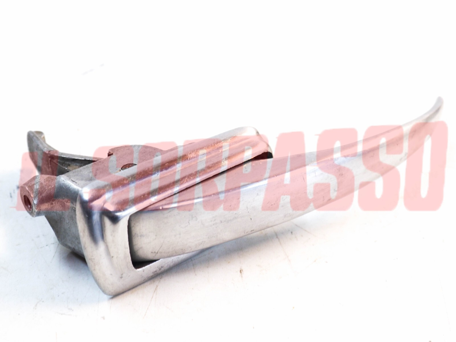 MANIGLIA PORTA POSTERIORE SINISTRA FIAT 1100 103 BAULETTO E TV IN ALLUMINIO NOS