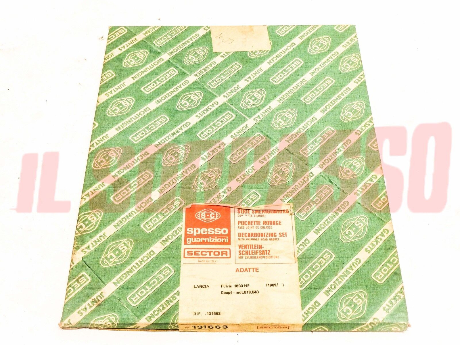 GUARNIZIONI SERIE SMERIGLIO LANCIA FULVIA BERLINA 1963-64 1100 CC ORIGINALI