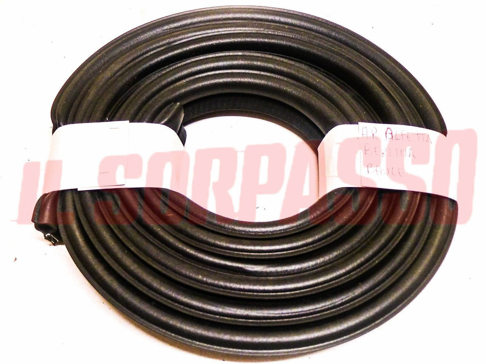 GUARNIZIONI VANO BAULE COFANO POSTERIORE ALFA ROMEO ALFETTA BERLINA RUBBER